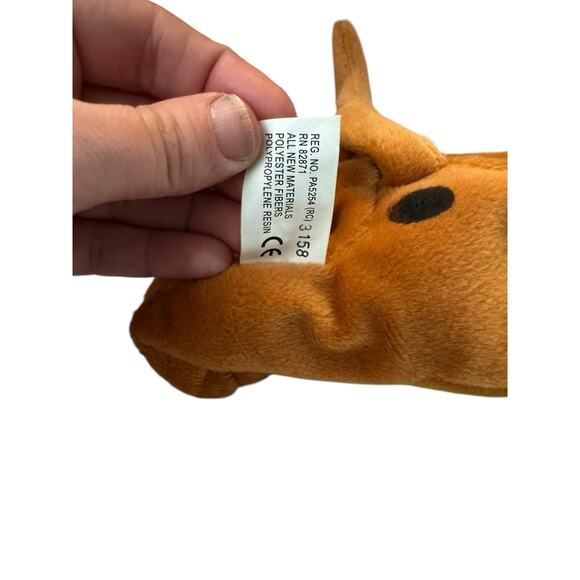 1998 Scooby Doo Surfin' Warner Bros Studio Store Stuffed Beanie Bean Bag Plush - Picture 8 of 9